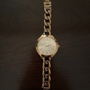 Rose Gold Runway Michael Kors Watch